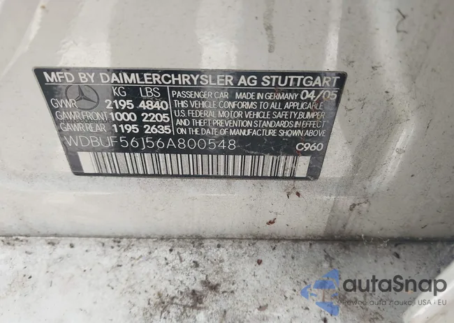 WDBUF56J56A800548: 42524255