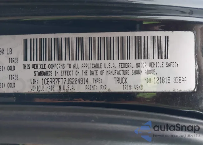 1C6RR7FT7JS204914: 42525689