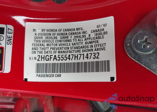 2HGFA55547H714732: 42525808