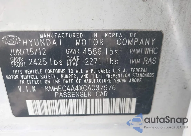 KMHEC4A4XCA037976: 42526035