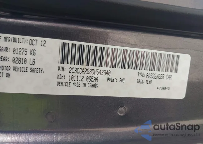 2C3CCARG8DH543340: 42525496