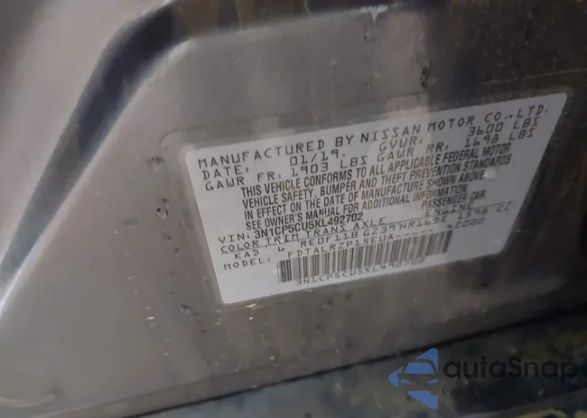 3N1CP5CU5KL492702: 42526618