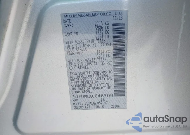 5N1AR2MN1EC646709: 42526737