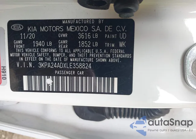 3KPA24ADXLE358824: 42527089