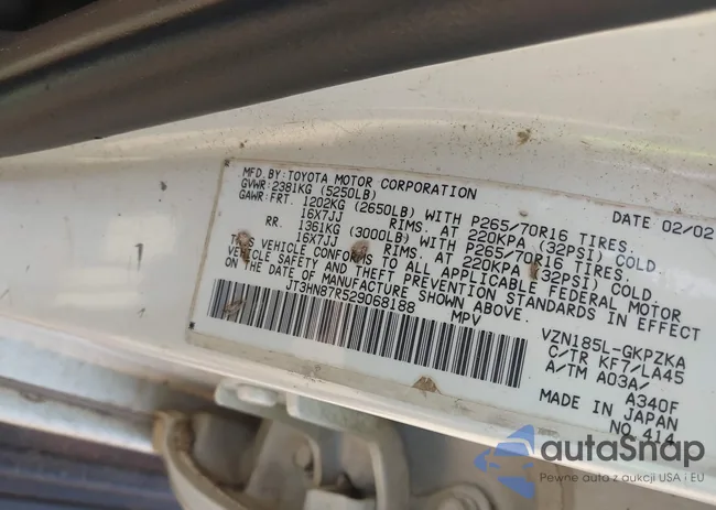 JT3HN87R529068188: 42526314