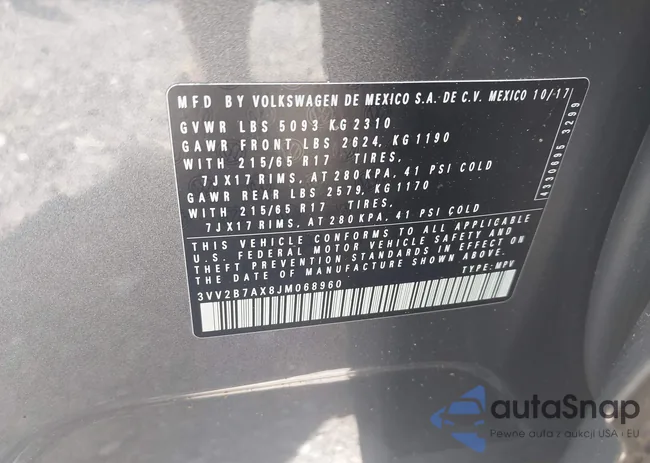 3VV2B7AX8JM068960: 42528062