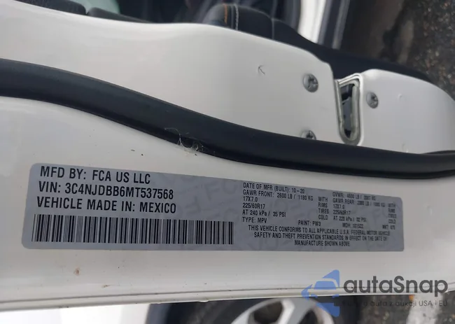 3C4NJDBB6MT537568: 42528180