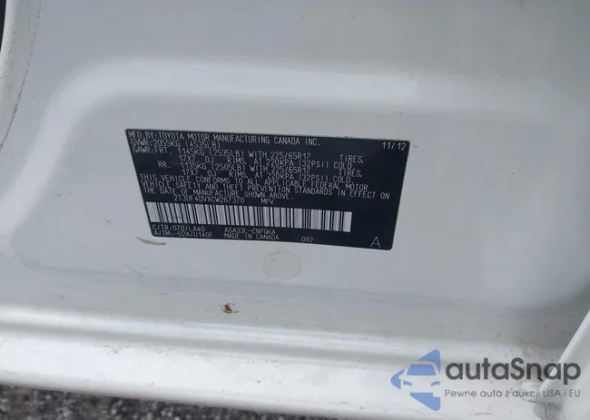 2T3DF4DVXCW267370: 42527543