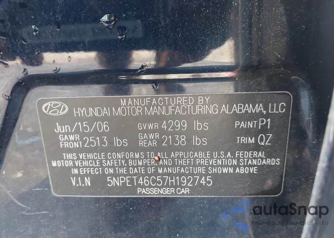 5NPET46C57H192745: 42527583