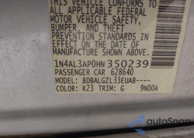 1N4AL3AP0HN350239: 42527590