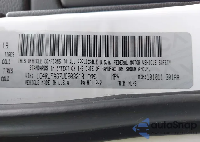 1C4RJFAG7JC203213: 42528894