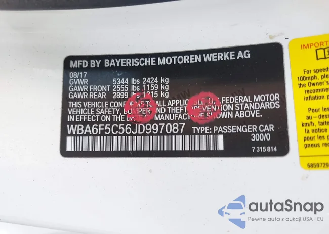 WBA6F5C56JD997087: 42528314