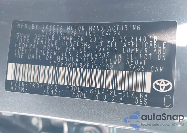 5YFB4MDE8RP167199: 42529717