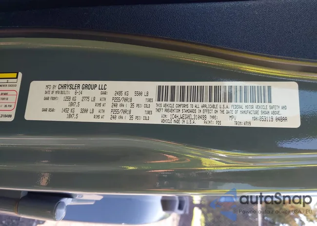 1C4HJWEG0EL310499: 42529223