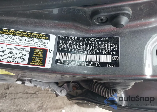 4T1BF1FK2FU975229: 42529355