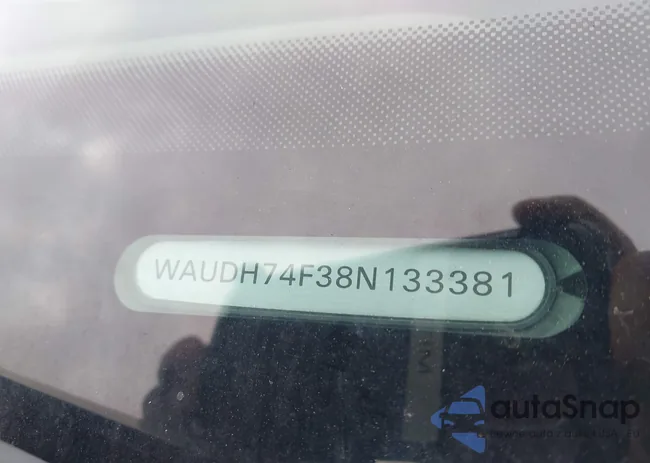 WAUDH74F38N133381: 42529393
