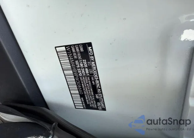 W1N4M4HB9PW308660: 42531116