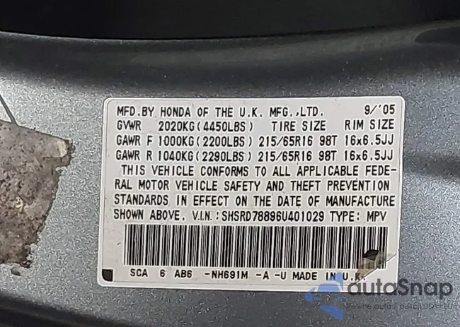 SHSRD78896U401029: 42530350