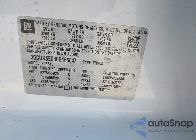 3GCUKSEC8EG165047: 42531624