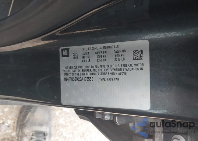 1G4PW5SK2G4178550: 42532004