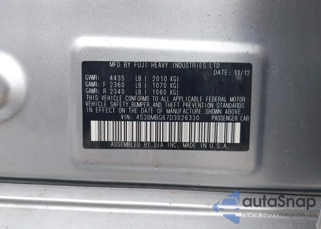 4S3BMBG67D3026330: 42531311