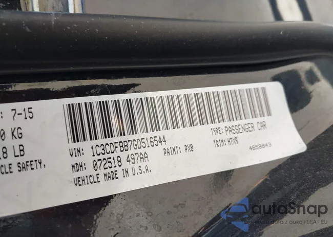 1C3CDFBB7GD516544: 42532717