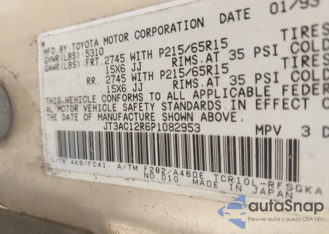 JT3AC12R6P1082953: 42532976