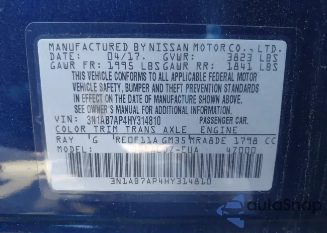 3N1AB7AP4HY314810: 42533168