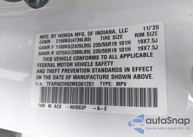 7FARW2H92ME001201: 42533897