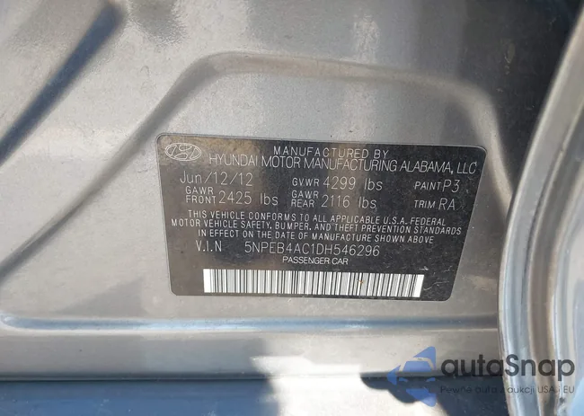 5NPEB4AC1DH546296: 42534664