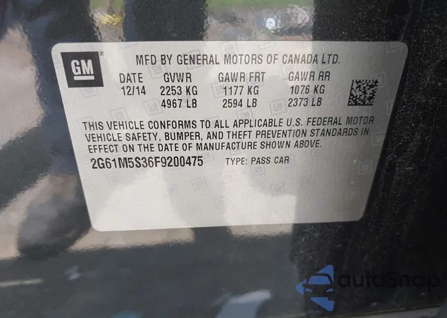 2G61M5S36F9200475: 42534705