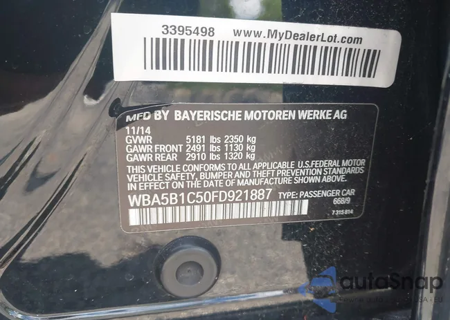 WBA5B1C50FD921887: 42534815