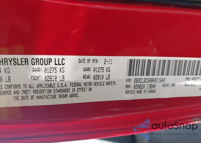 2B3CL3CG0BH511643: 42534255