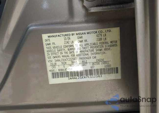 1N4AL21EX7C112563: 42534397