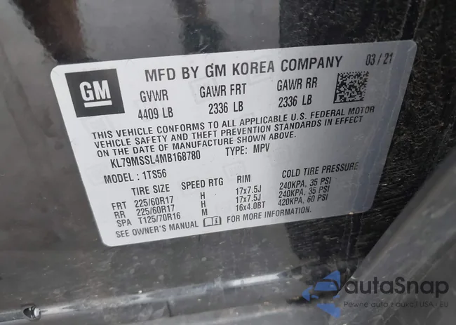 KL79MSSL4MB168780: 42534442