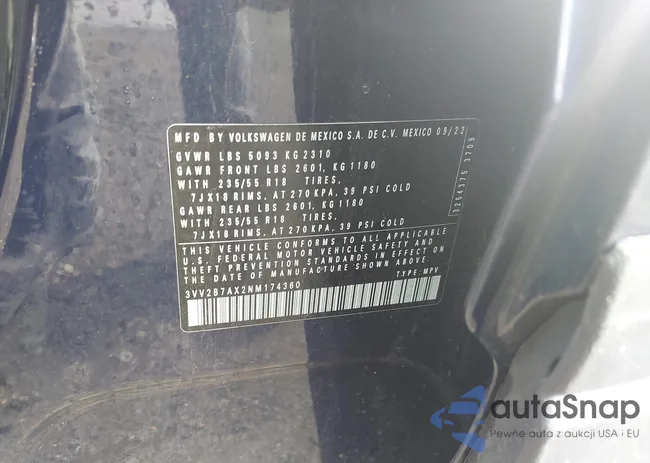 3VV2B7AX2NM174360: 42535724