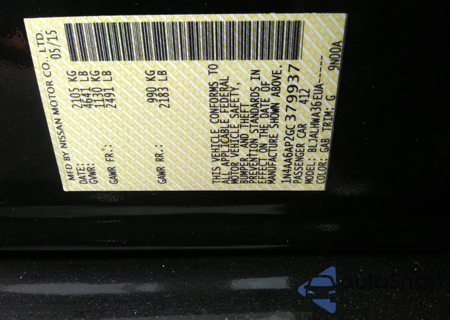 1N4AA6AP2GC379937: 42535970