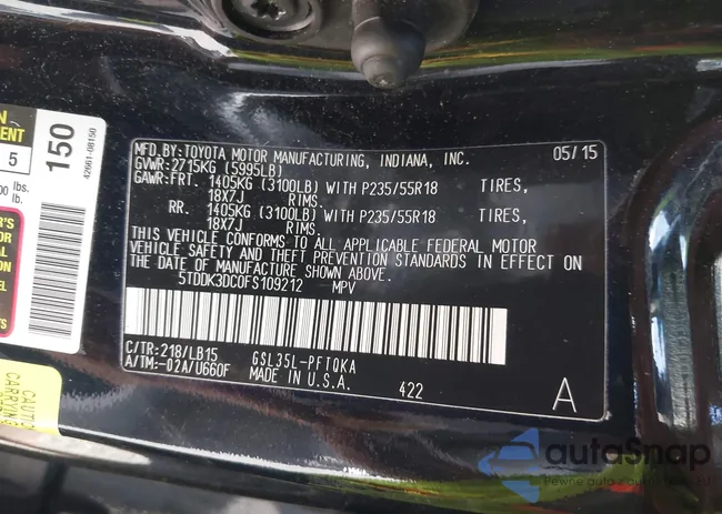 5TDDK3DC0FS109212: 42535985