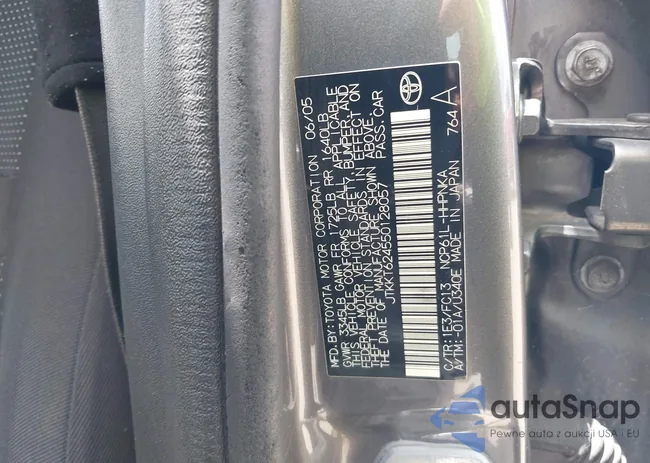 JTKKT624550128057: 42536095