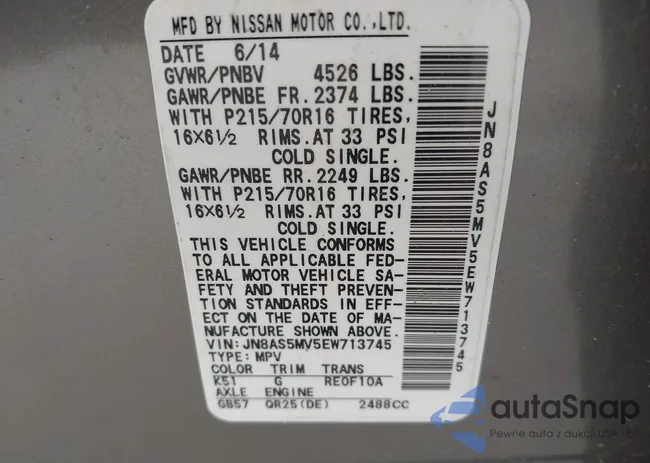 JN8AS5MV5EW713745: 42536169