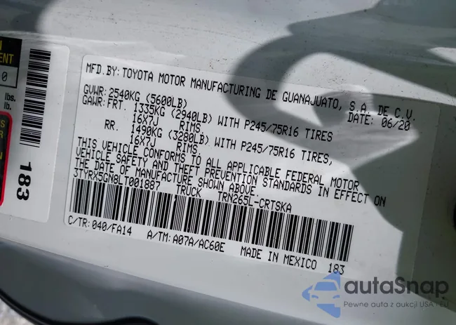 3TYRX5GN8LT001887: 42535361