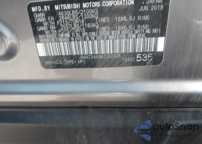 JA4AT3AA3KZ002306: 42535424