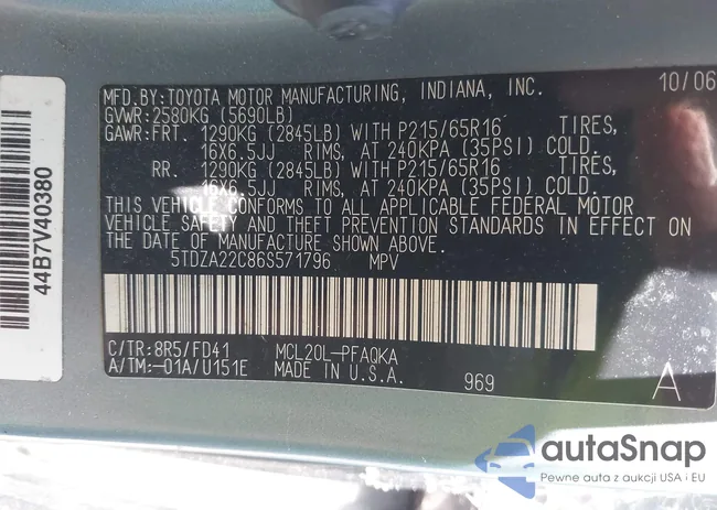 5TDZA22C86S571796: 42536658