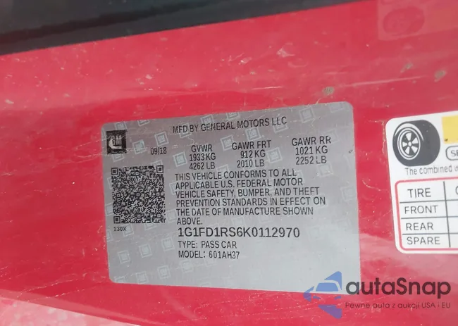 1G1FD1RS6K0112970: 42536845