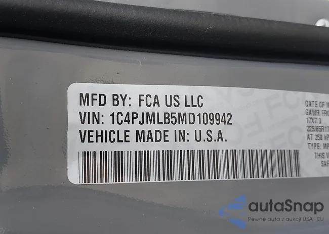 1C4PJMLB5MD109942: 42536859