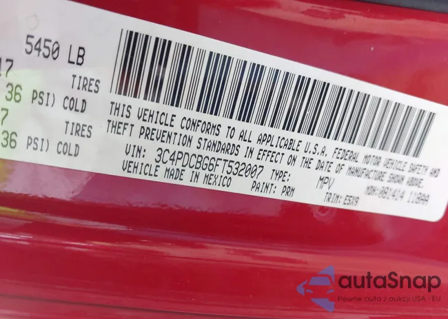 3C4PDCBG6FT532007: 42536891