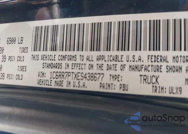 1C6RR7PTXES438677: 42536992