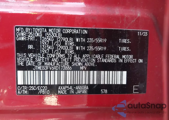 JTMEB3FV6RD173886: 42537053