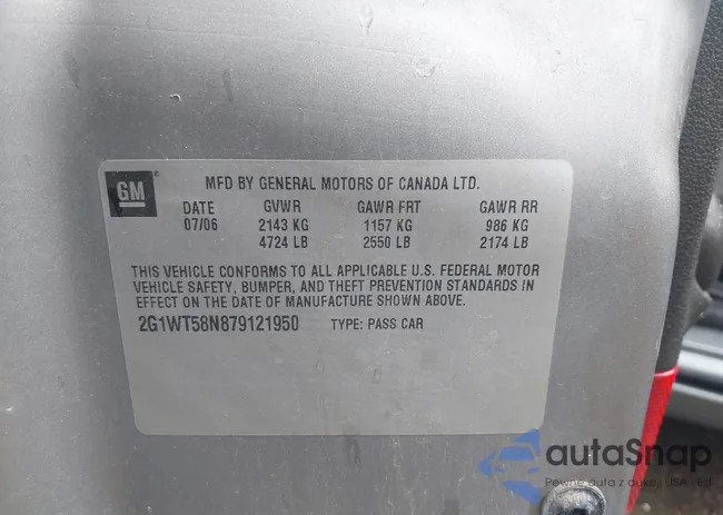 2G1WT58N879121950: 42536205