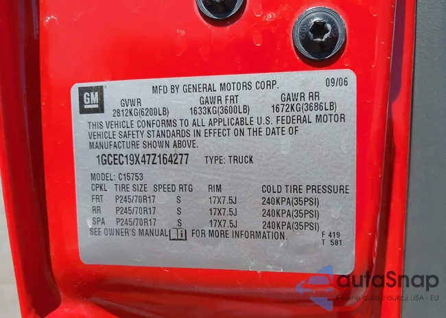 1GCEC19X47Z164277: 42536315